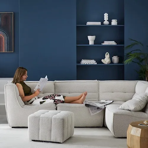 Новейшая популярная Минималистичная гостиничная ткань, роскошный диван для гостиной, современный бархатный диван