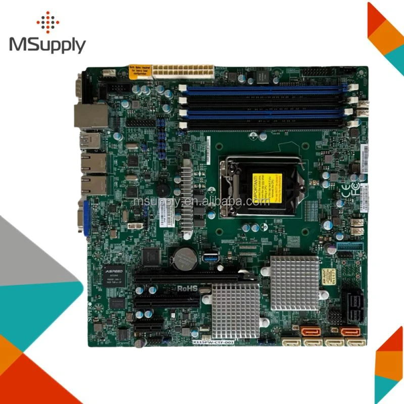 X11SPW-CTF-001 Motherboard Proprietary WIO Processor Scalable Gen2 Family Intel C622 chipset Single Socket P controller SATA
