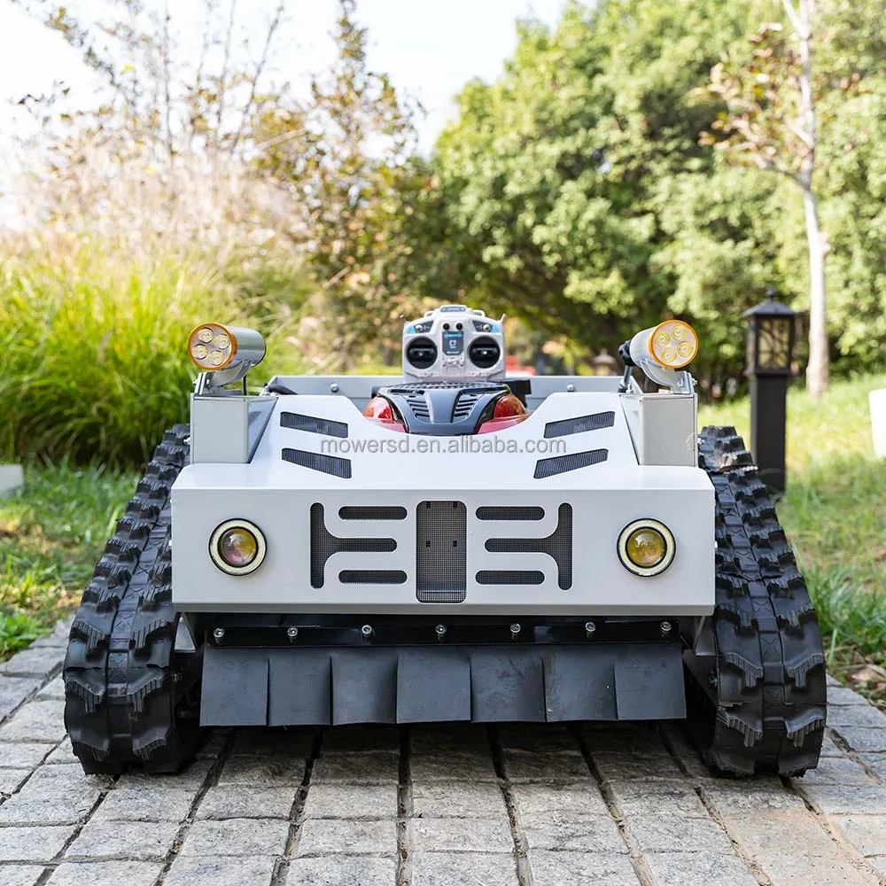 Пульт дистанционного управления Робот мини 7.5hp газонокосилка для фермы самоходная с оборудованием уборки снега