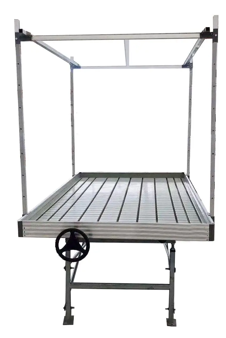 High Quality Cultivation Facilities Adjustable Layers Mobile Aluminum Mushroom Growing Shelves Cultivation