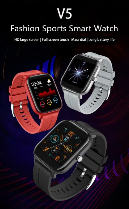  2021 Hot Selling Smartwatch P8 Relogio Smart Reloj Inteligente D20 Pro Watch Y68 Heart Rate