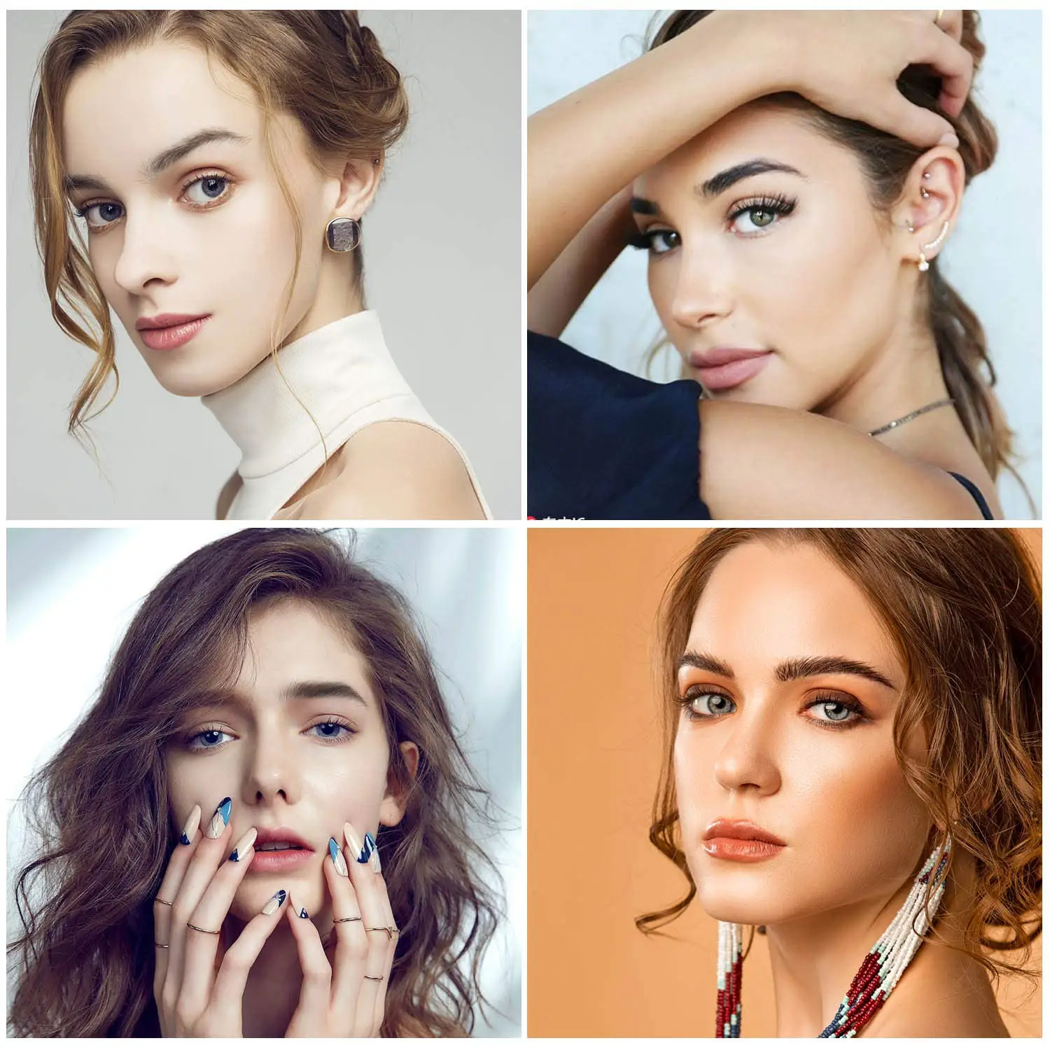 4d brow permanent waterproof intimate eyebrow 3d temporary tattoo sticker for girl