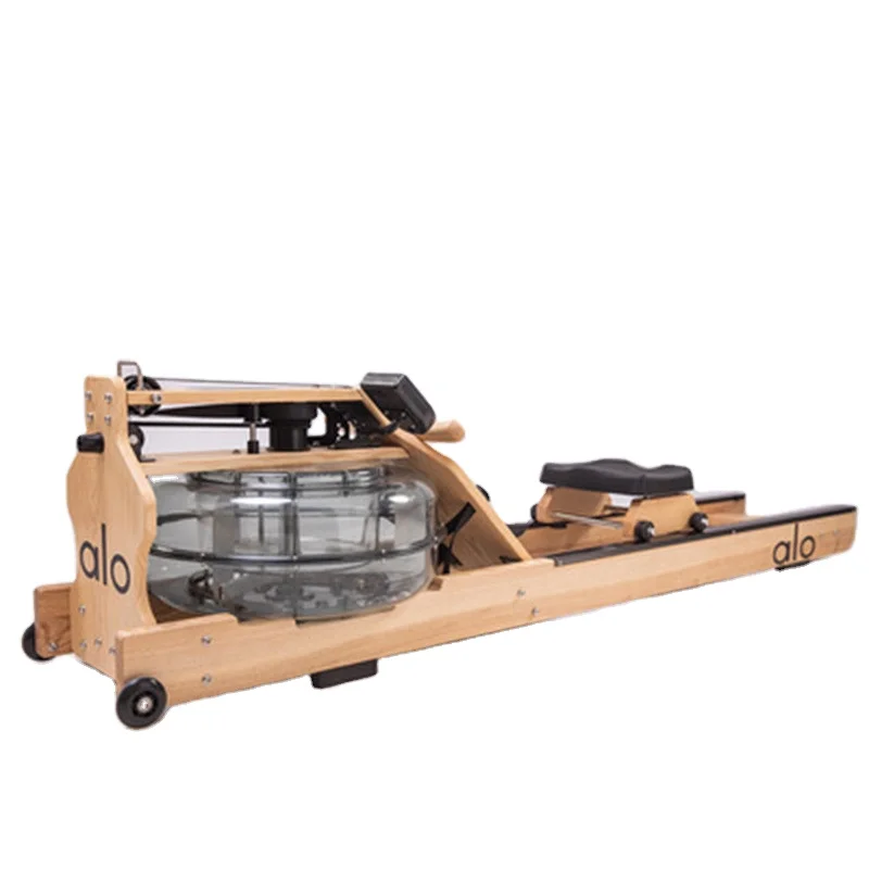High quality commercial adjustable resistance water rowing machine / water rower
