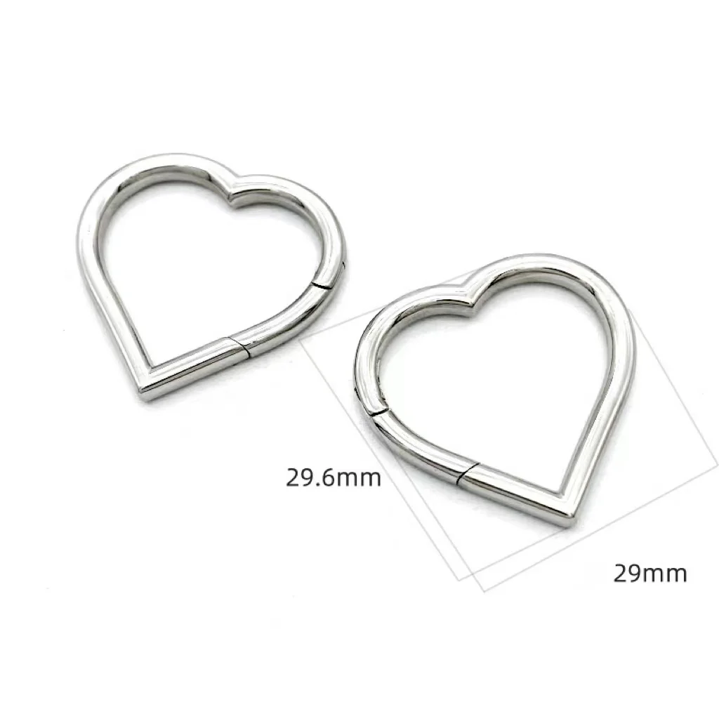 DIY unique open rings stainless steel jewelry findings bracelet clasps connector