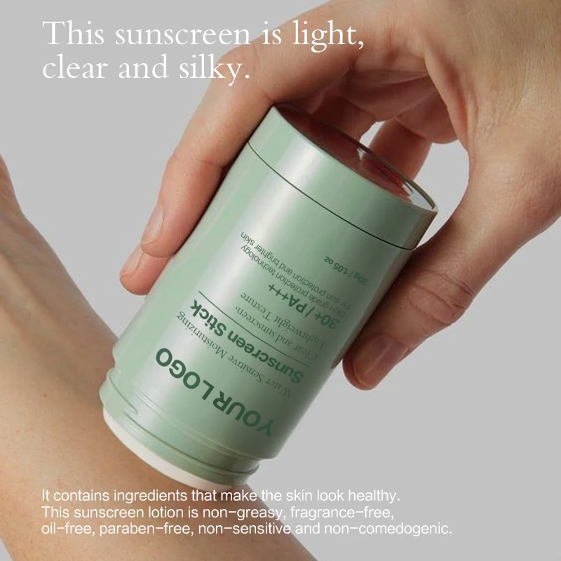 Manufacturer Travel Size Sport Waterproof Hydrating Refreshing Sun Block Spf Sunscreen Stick Private Label