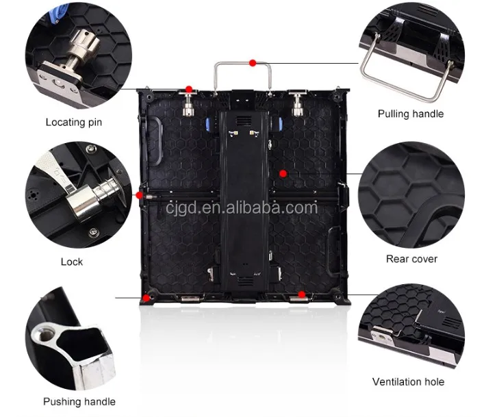 Indoor P3 Led Display Billboard  Panel Advertise Led Wall Rental Screen