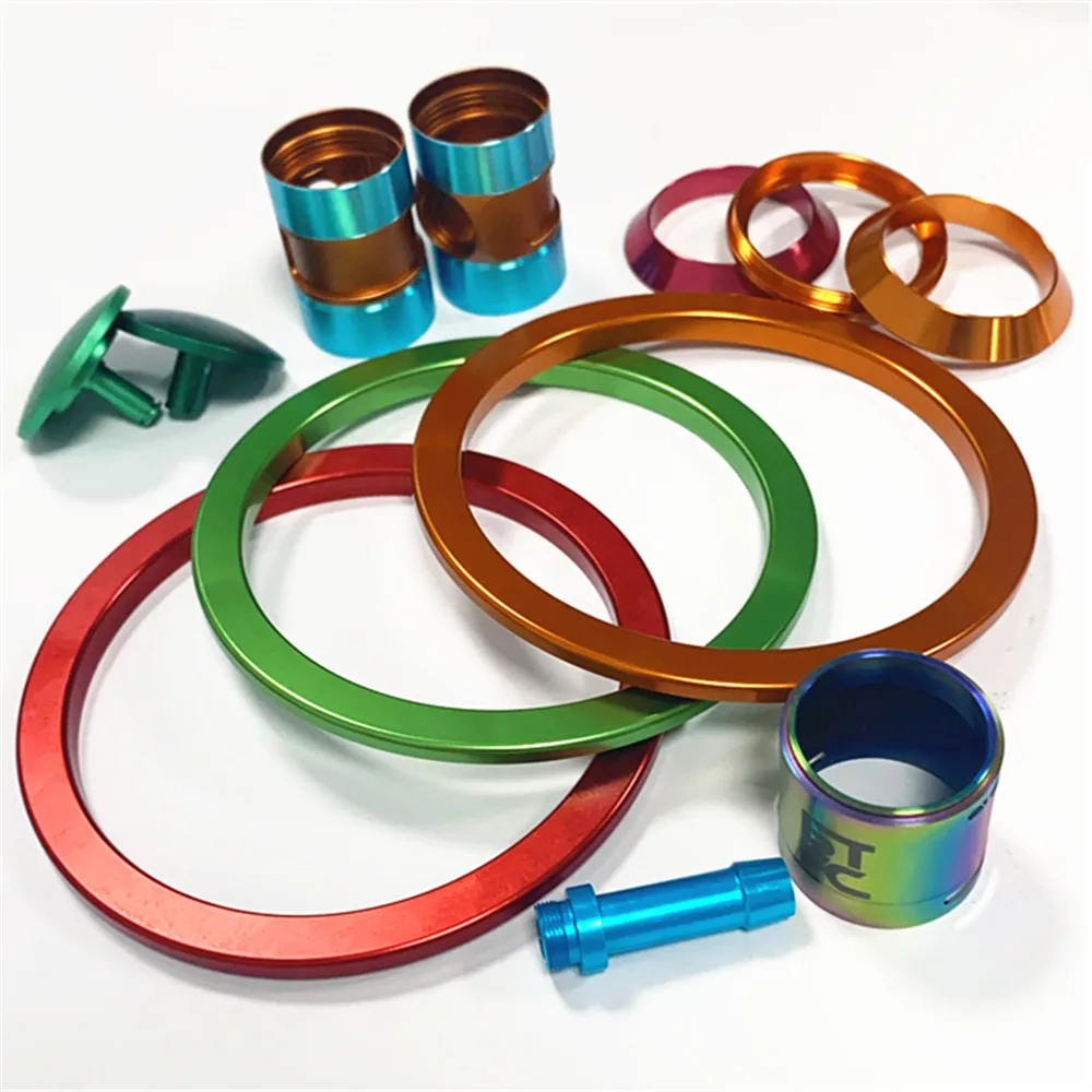 Custom aluminum block aluminum anodized cnc machining parts