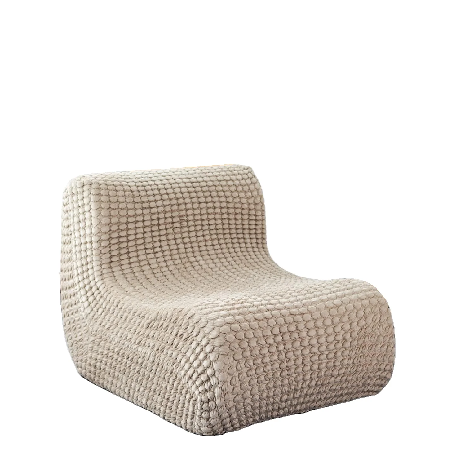 Gravity Chaise Lounge Chair Bean Bag Sofa, Reading Lazy Chair Foam Recliner for Living Room