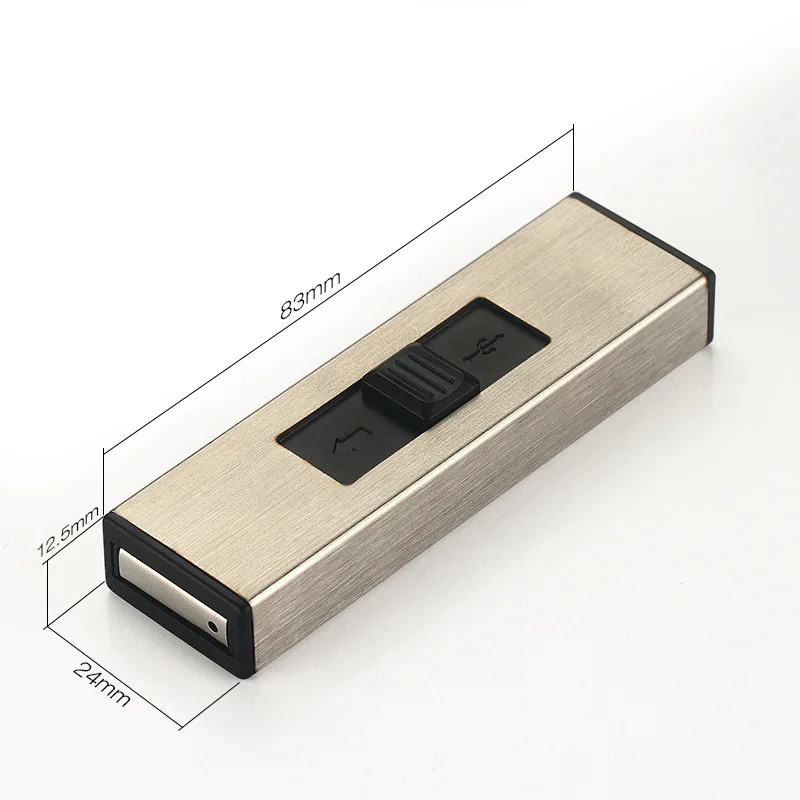 Personal Newest Christmas Gift Free Samples USB Cigarette Lighter