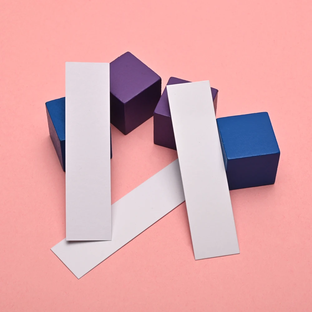 Custom Blank with Your Own Logo Rectangle Shape Blotter Perfume Tester Supplier Tester Strips Perfume Tester Strips