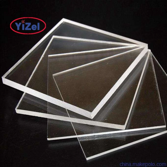 2021 производитель Yizel, поставка высококачественных красочных необработанных материалов, акриловый лист 4 фута x 6 футов