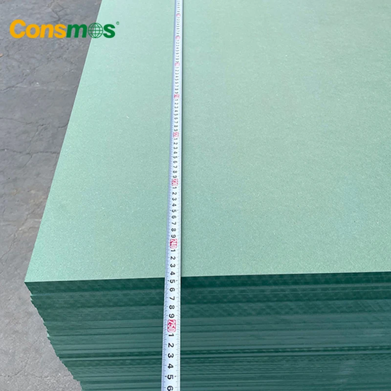 Wholesale 18mm Moisture Resistant Waterproof Green HMR MDF Board