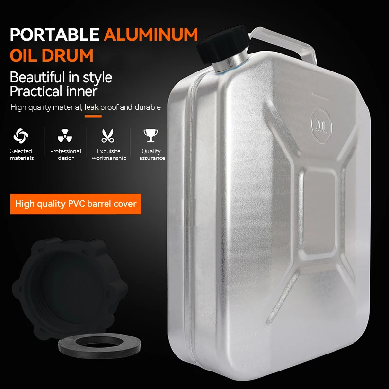 Hot sale 20 L stainless steel jerry can