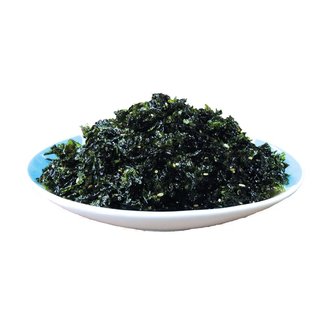 
BEST PRICE Korean Organic Roasted Delicious Seafood Crispy Seasoned Nori Seaweed Flake Snack 