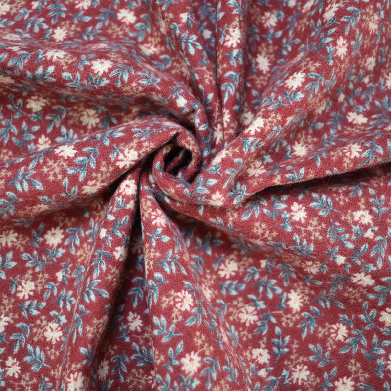 Оптовая продажа супер мягкая тканая 100% хлопковая шотландская клетчатая школьная форма ткань с подкладкой фланелевая хлопчатобумажная