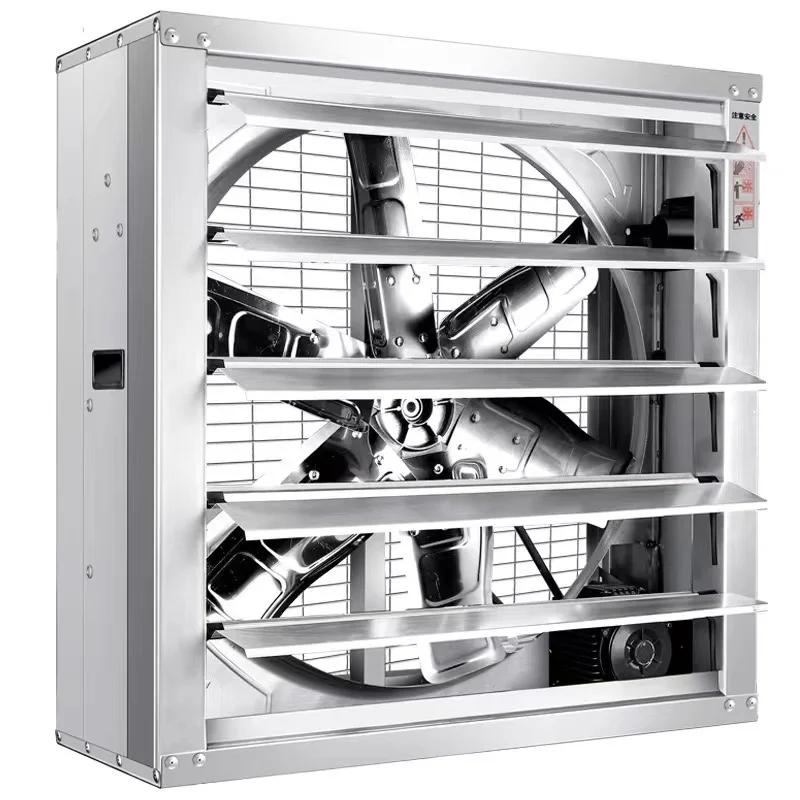 Thickened galvanized sheet housing stainless steel fan workshop plant industrial exhaust fan