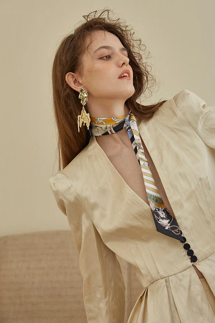 2021 Оригинальный oem Китайский шелковый галстук тутового шелкопряда длинный декоративный Шелковый шарф