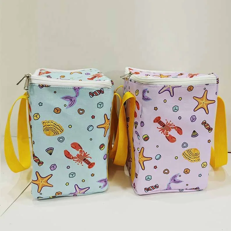 Портативная многофункциональная сумка-холодильник 600D с толстой изоляцией из алюминиевой фольги для