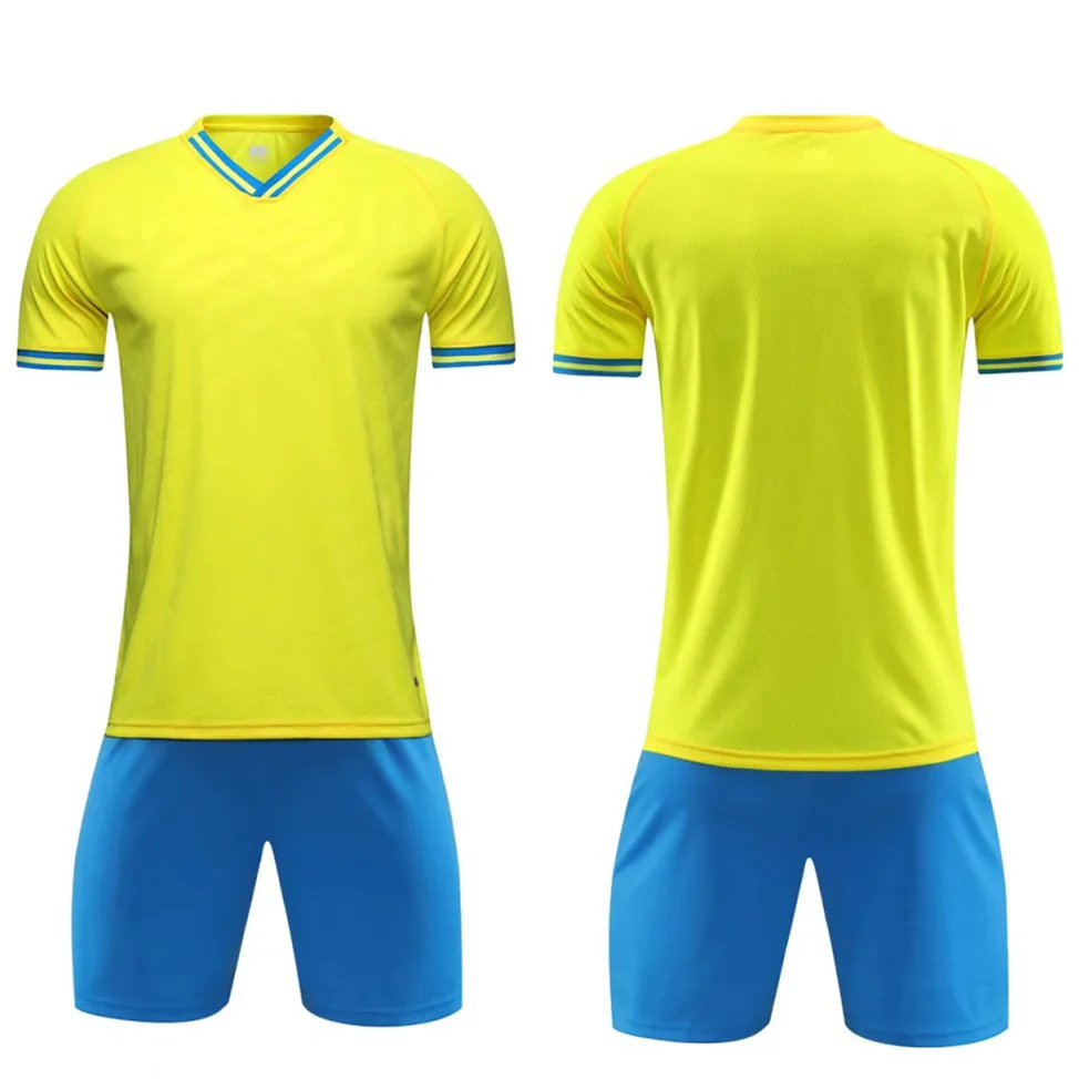 Wholesale OEM Custom Made Plain Blank Soccer Uniform Sublimated Team Training Sets Football Jerseys Soccer Jersey
