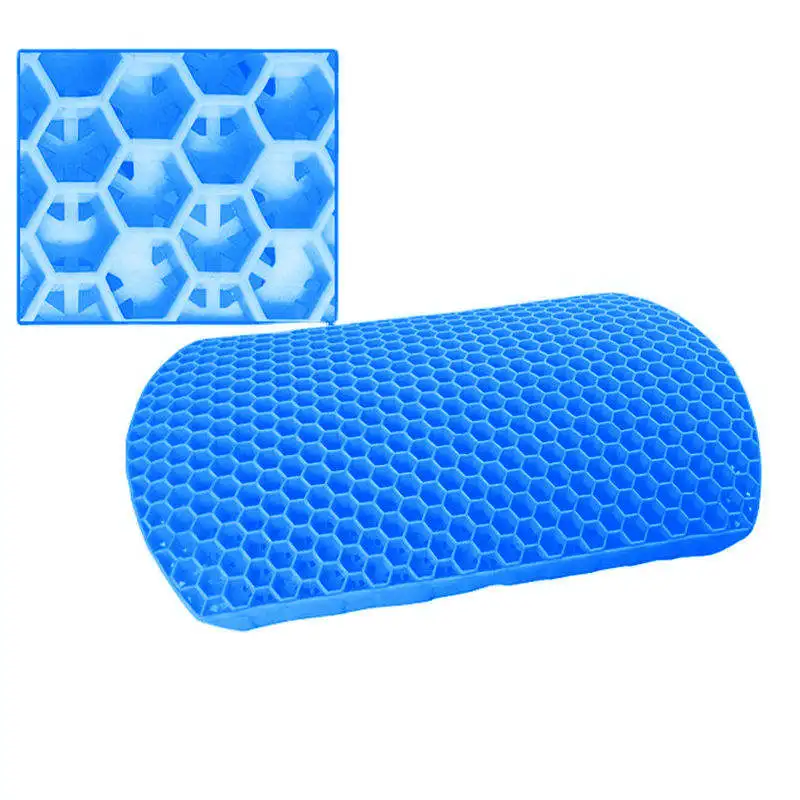 TPE Back Cushion Lower Back Pain Relief Lumbar Pillow Back Support Cushion For Office Chair