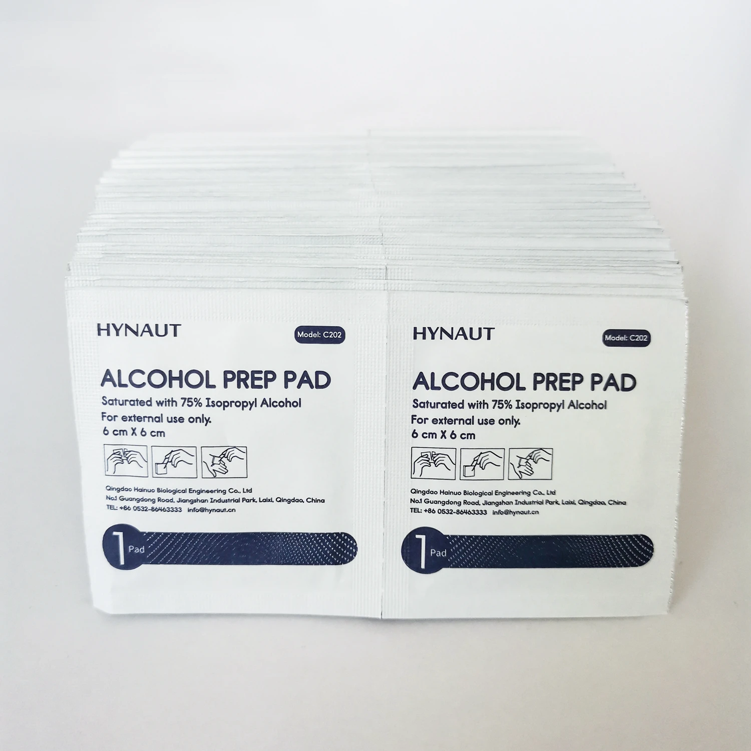 Горячая Распродажа, китайский производитель, нетканые медицинские 70% 75% 80% прокладки для подготовки спирта, дезинфицирующее средство