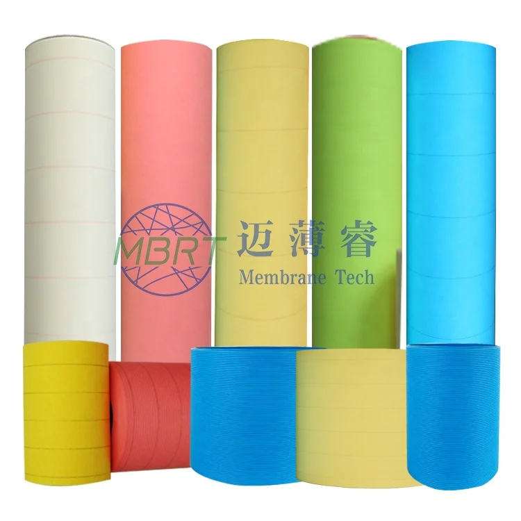 Flame retardant high efficiency F7 F8 F9 H10 air compressor filter paper for air filter element