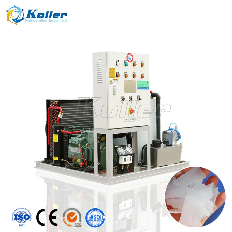 Hot Sale Ice Maker Machine Koller Flake Ice Making Machine KP10 1000kg Capacity Factory Price for Sale