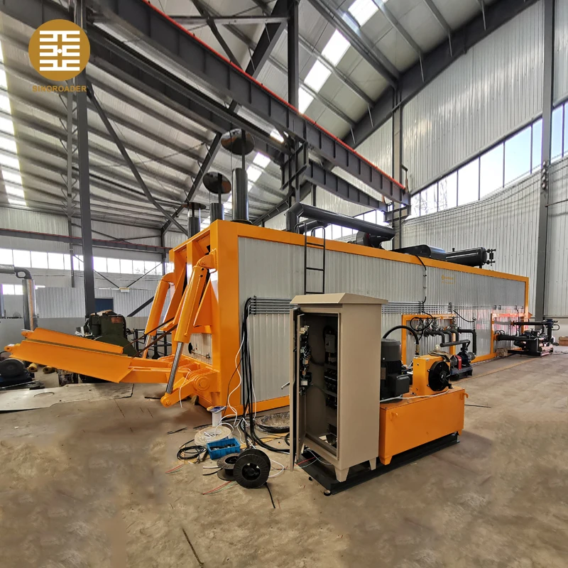 10tph bitumen melting machine DT10 drum decanting unit