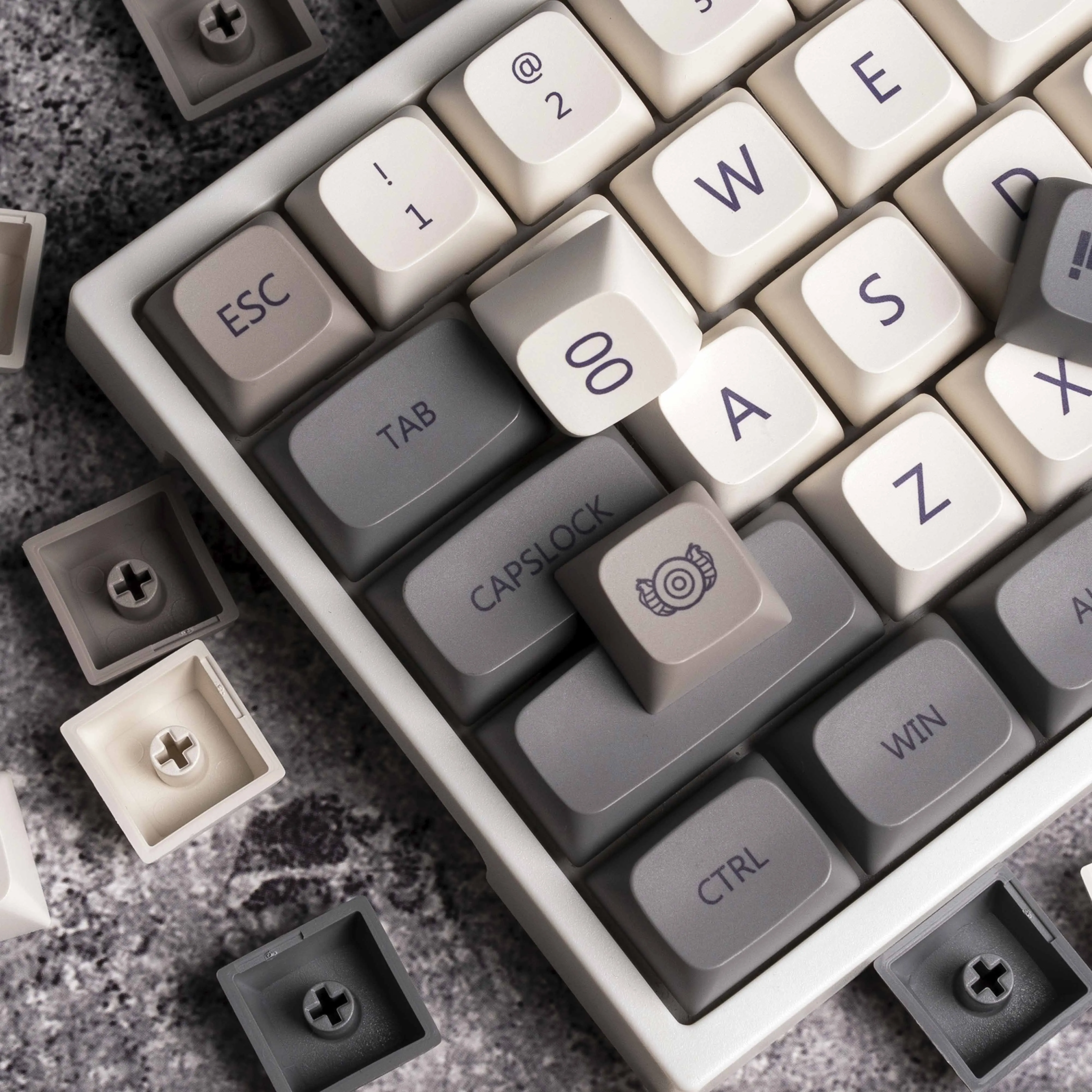 HZGAMER 133Keys Custom PBT Keycaps, XDA Profile PBT Keycaps Genshin Impact Enlightenment Keycaps