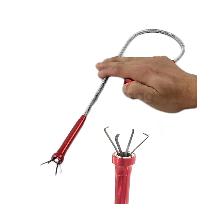 48 Inch Heavy Duty Pick-Up-Tool Flexible Magnetic Telescopic Pick Up Tool for Car Repair
