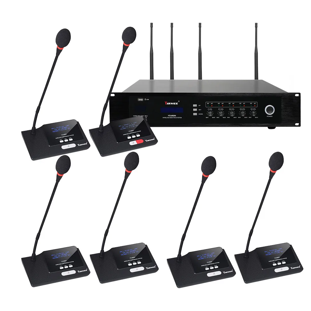 Wireless Audio Conference System for Simultaneous Interpretation and Translation for Meeting and Conference Room Applications