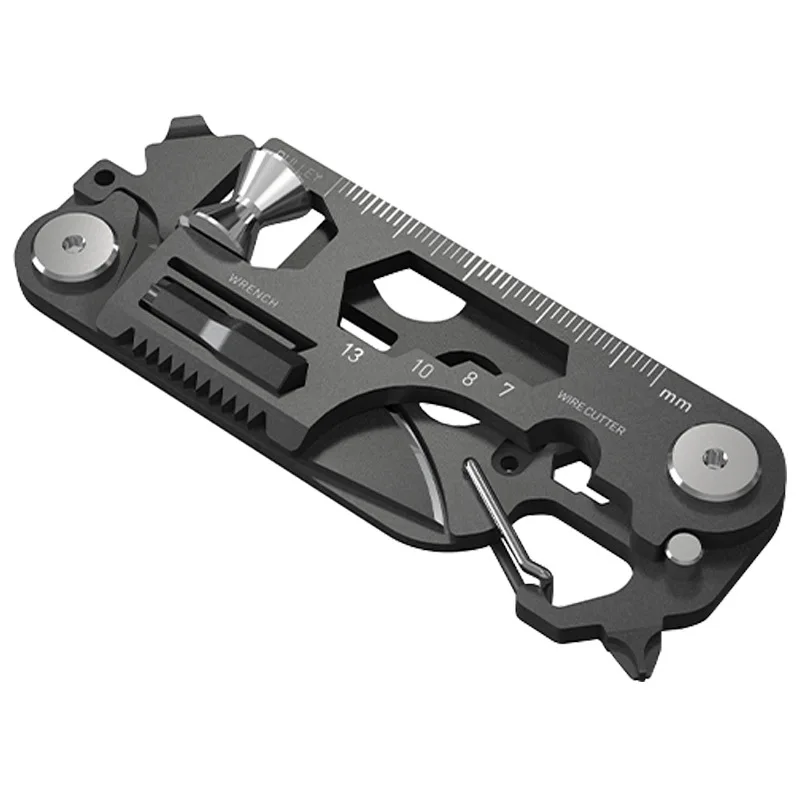 The new combination tool 30 in one outdoor portable folding tool camping rescue tool