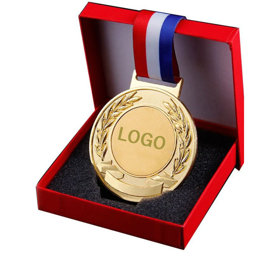 Manufacturer Bespoke Design Award Prize first place medal Bronze Race Gold Metal Sports Custom champions league medal