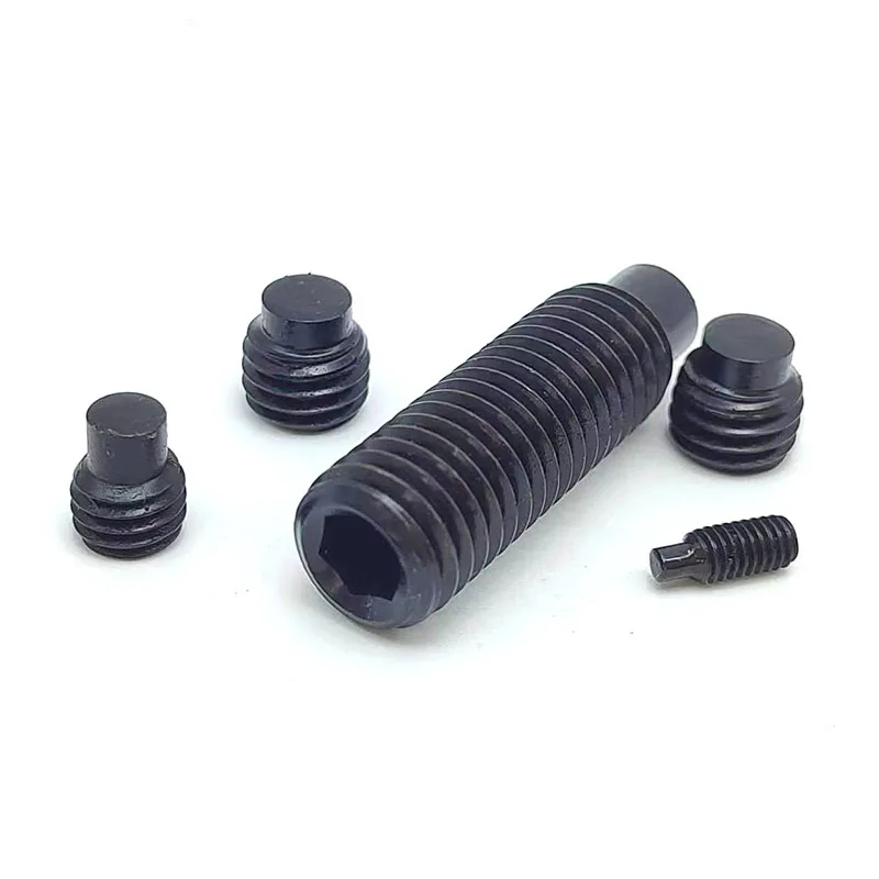China factory DIN915 45H high grade alloysteel hex socket head set screw with dog point grub screw