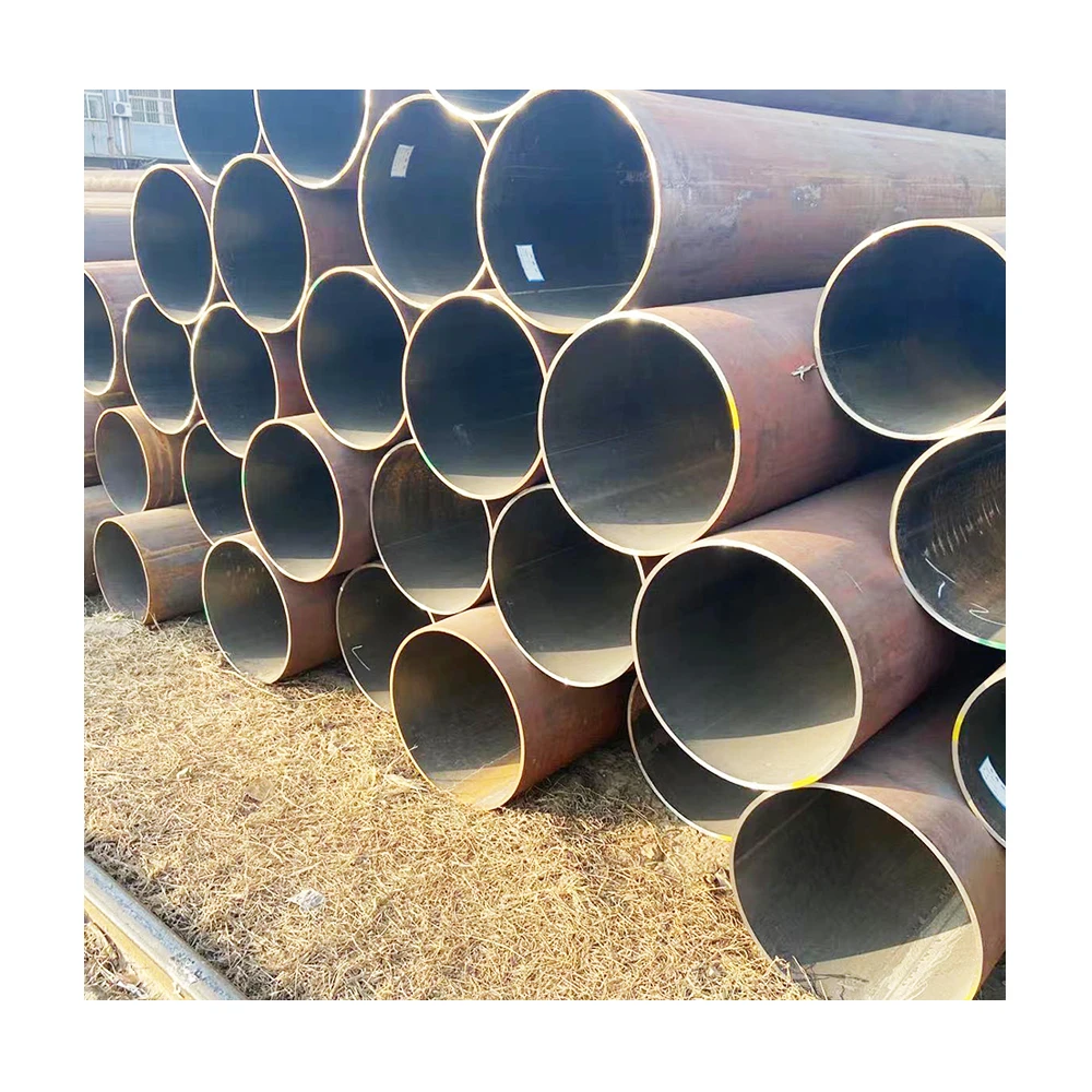 Сварная черная A53 Api 5l Erw Q235/Q235B/Q345 круглая сварная стальная труба