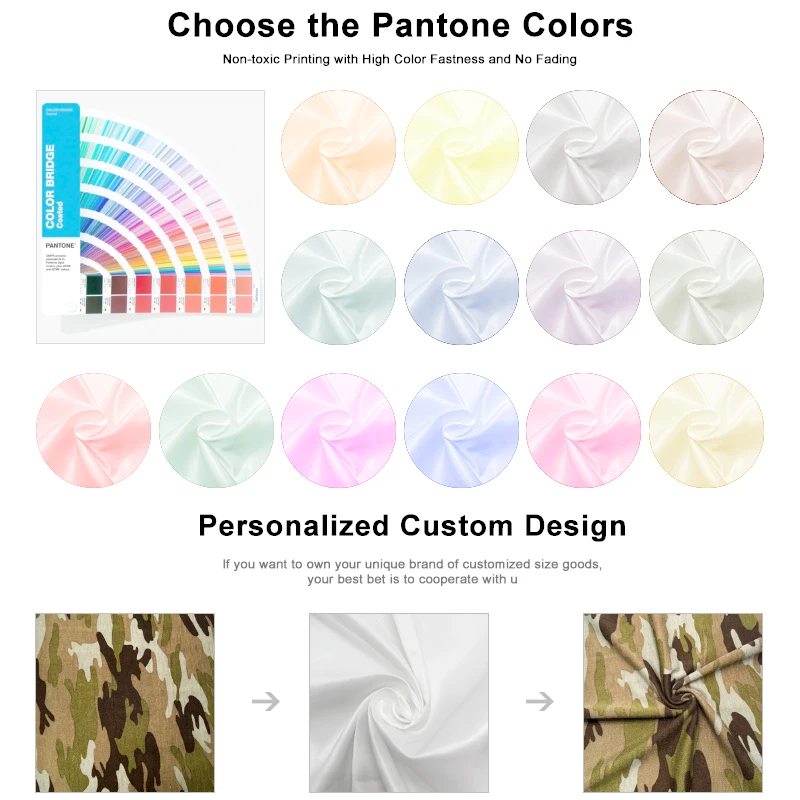 Fabric Factory Customized Design Bohemian Ethnic Pattern Soft Tie-dye Polyester Fabric