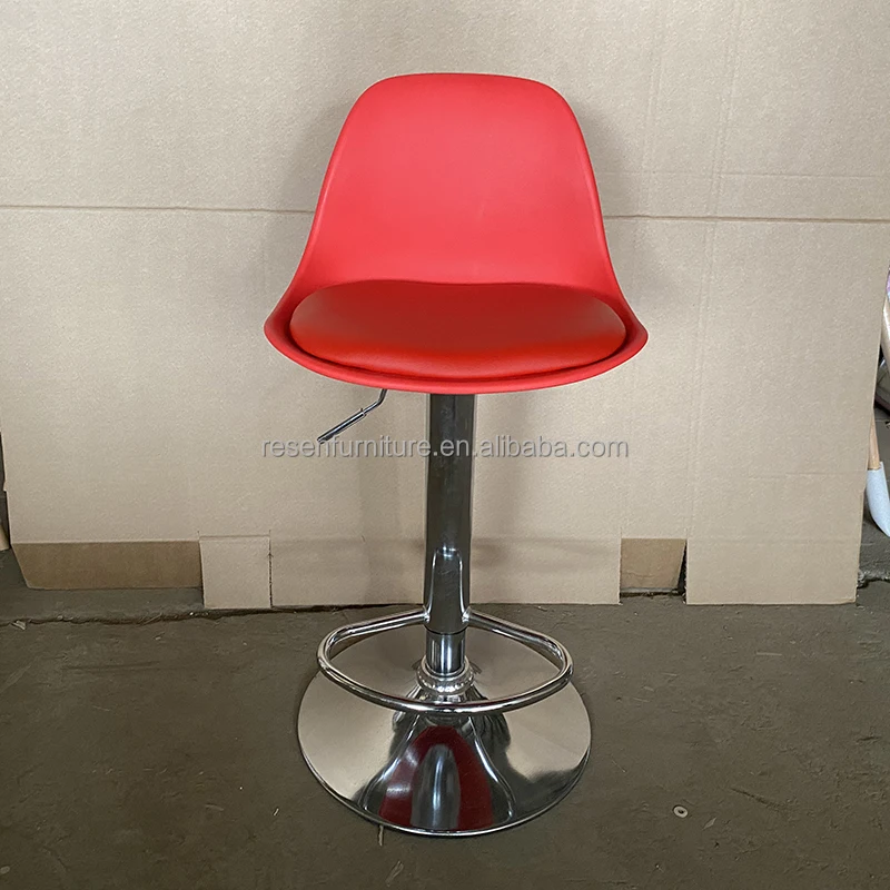 Counter Chairs for Kitchen Bar Stools Furniture Swivel Height Chairs for Restaurant and Bar Transparent Adjustable