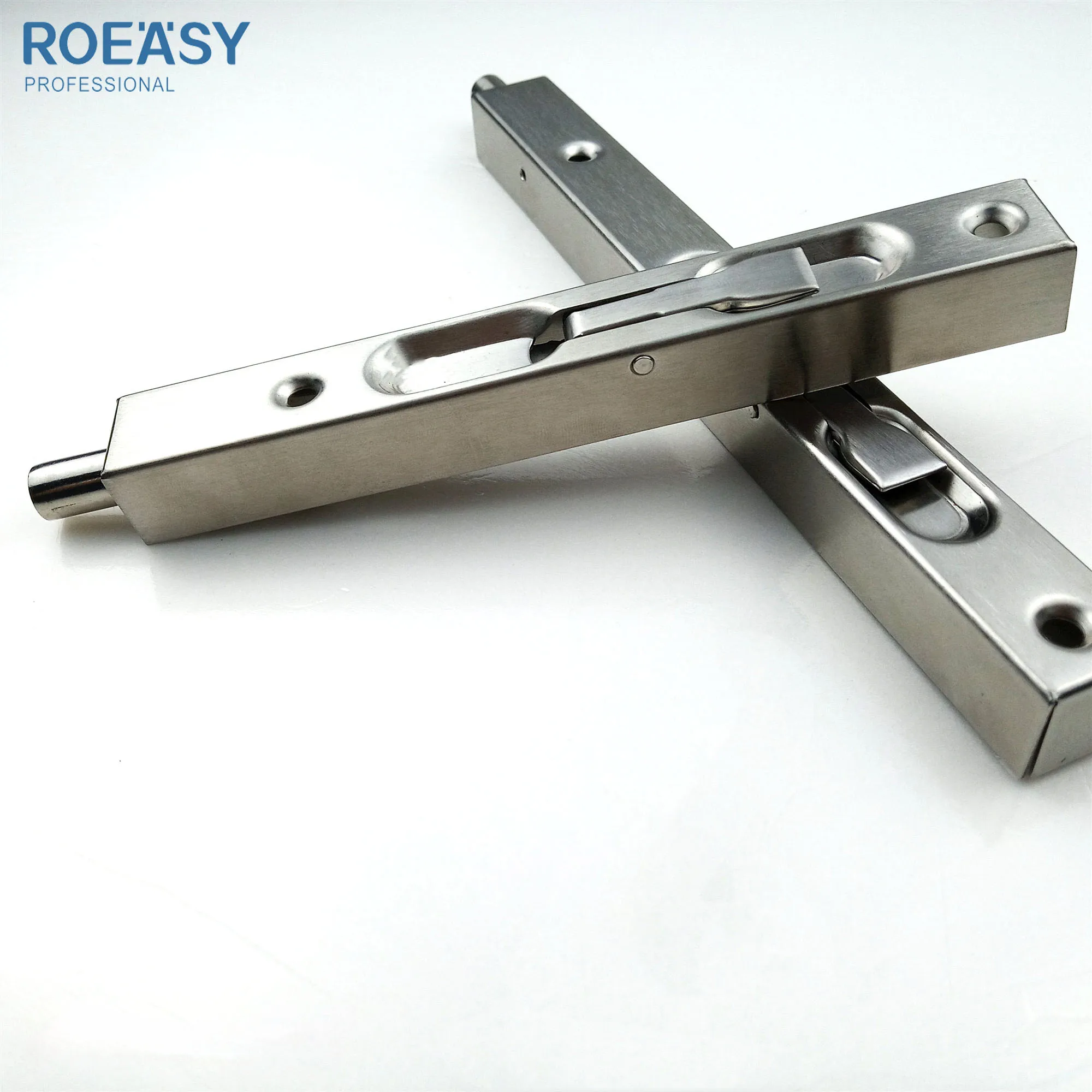 Лидер продаж ROEASY утапливаемый дверной замок из нержавеющей стали скрывающий встраиваемый раздвижной