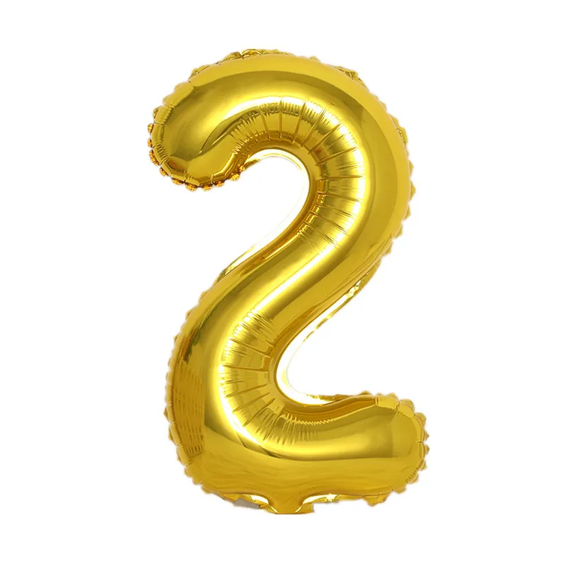 40 Inches 0-9 Number Available Foil Balloons Globos Digit Ballons Birthday Party Decorations Kids Wedding