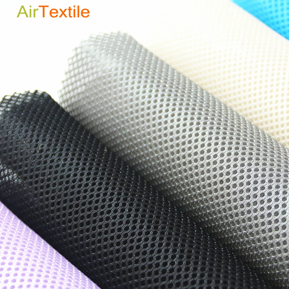 3D Air Mesh 100% Polyester Knitted Fabric For Car Seat Upholstery