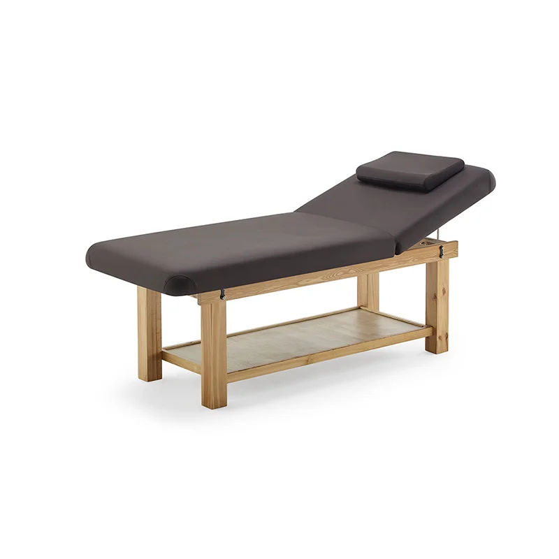 Hot Selling Beauty salon Wooden Simple Beauty Bed Massage Table for facial Massage And Lashes Cheap beauty bed