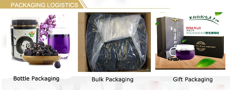 New crop Chinese famous Dried wolfberry / Black Goji berry hot selling