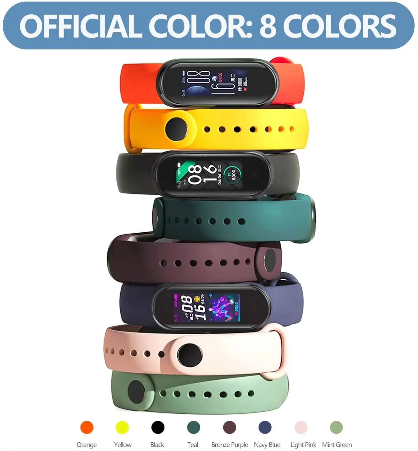 Лидер продаж ремешок сменный Браслет для умных часов Xiaomi Mi Band