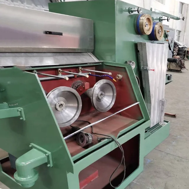 14DT Medium Wire Drawing Machine with continuous annealing,0.25-0.65mm copper wire drawing machine