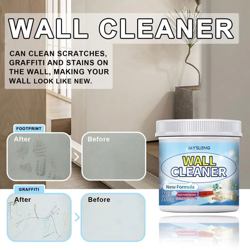 Jaysuing New Stain Scratch Removal Protective Cleaner Traceless White Renovation Paste Wall Repair Paint