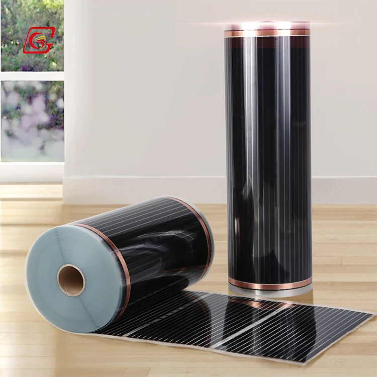 Carbon Heating Film Electric Warm Floor Mat 220w/m2 Infrared Modern Underfloor Heating System Apartments