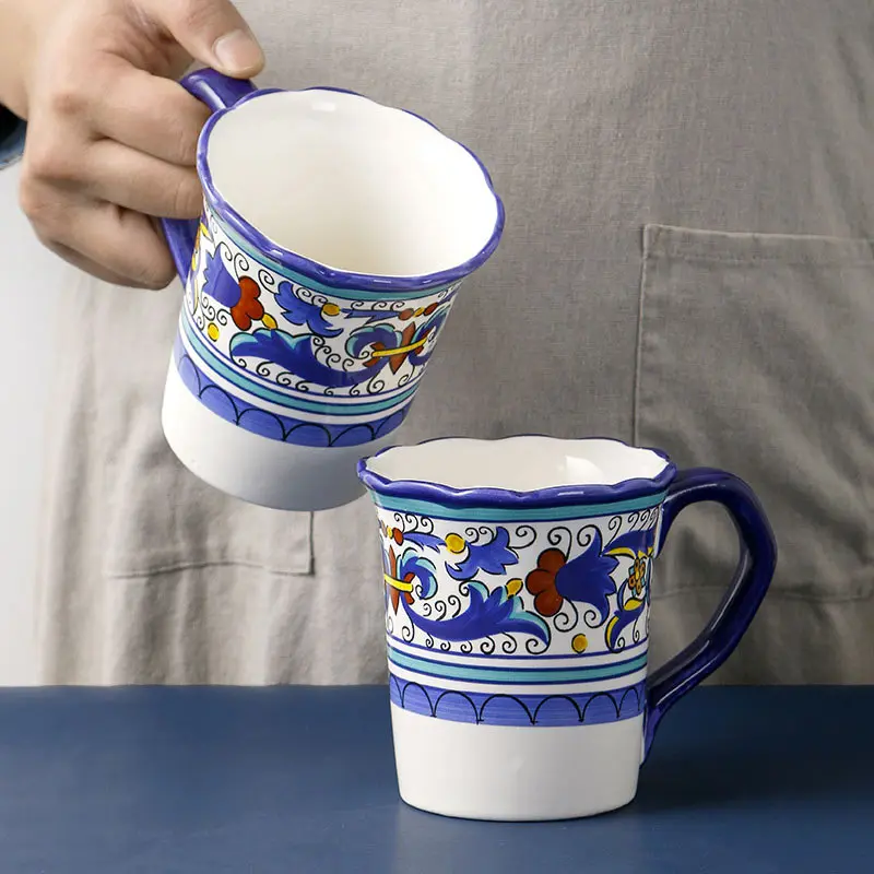 Горячая синяя посуда наборы посуды посуда + наборы посуда блюда керамические тарелки Ресторан Ланчбокс фарфоровый обеденный набор