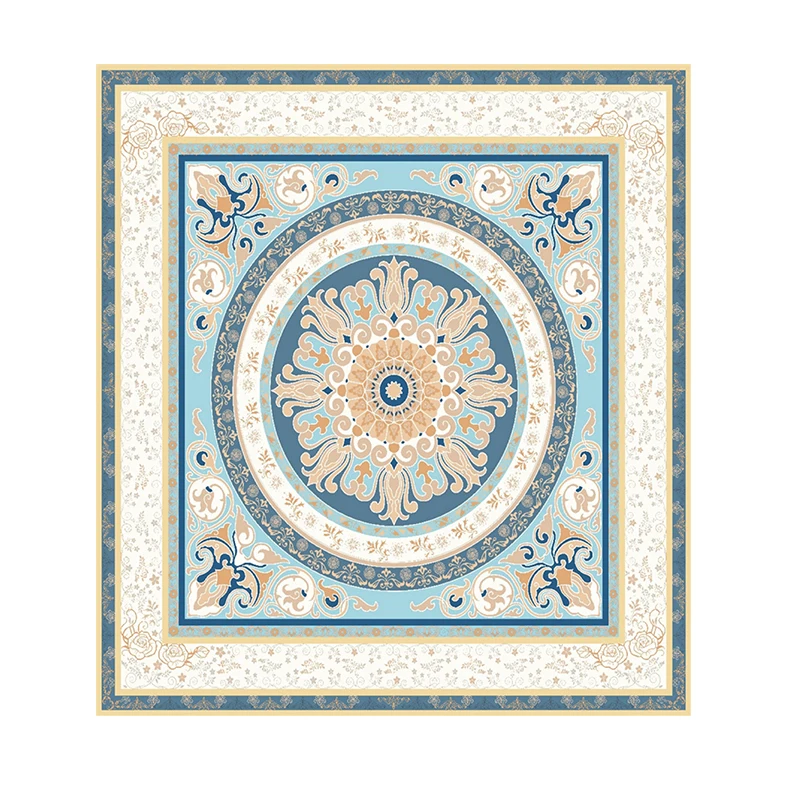 YD Stone tile 60x60 Non-slip Persian carpet home decor