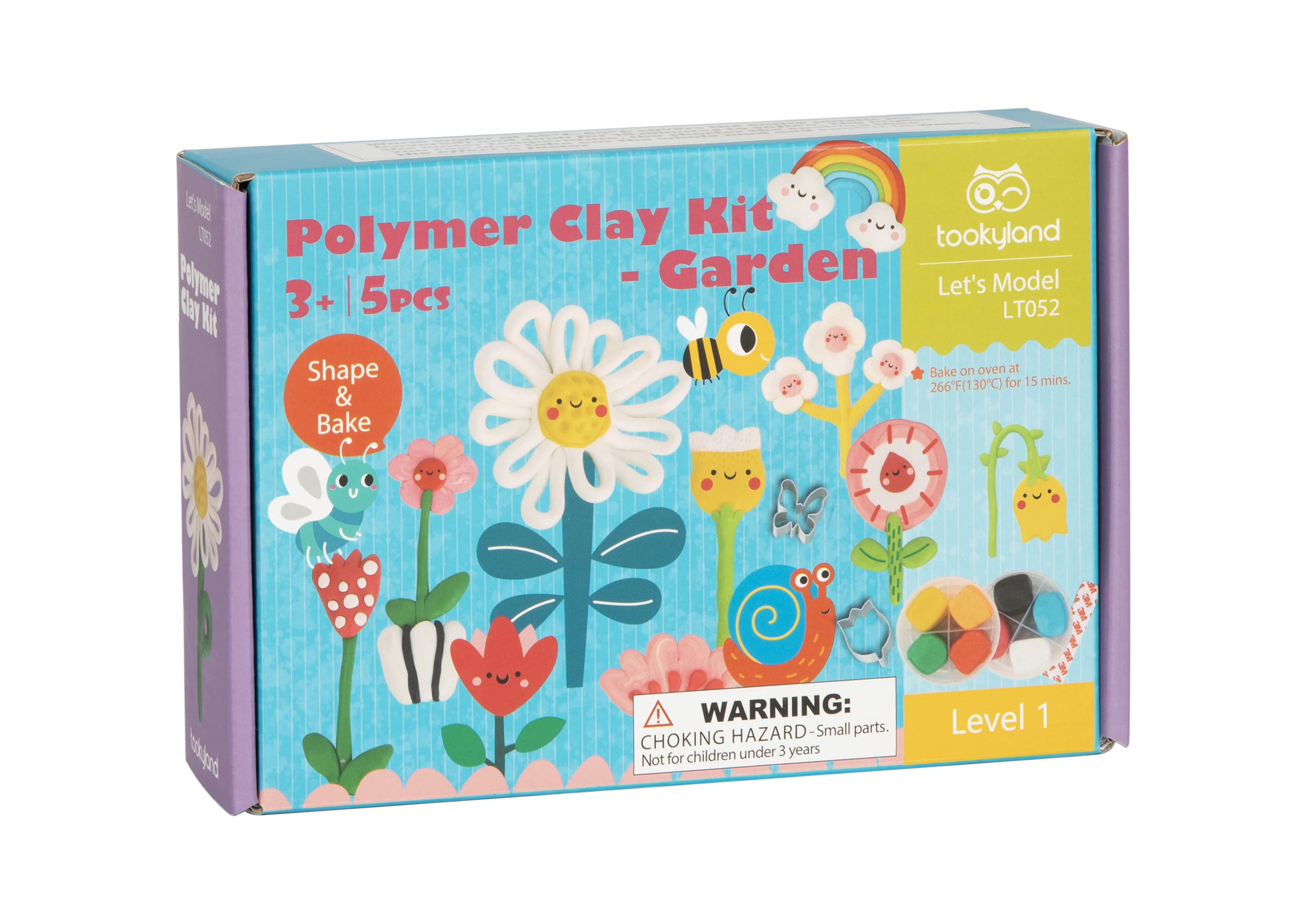 2024 New Arrival Clay Craft Polymer Clay Kits Play dough garden Set Kit DIY Toys for Kids Preschool
