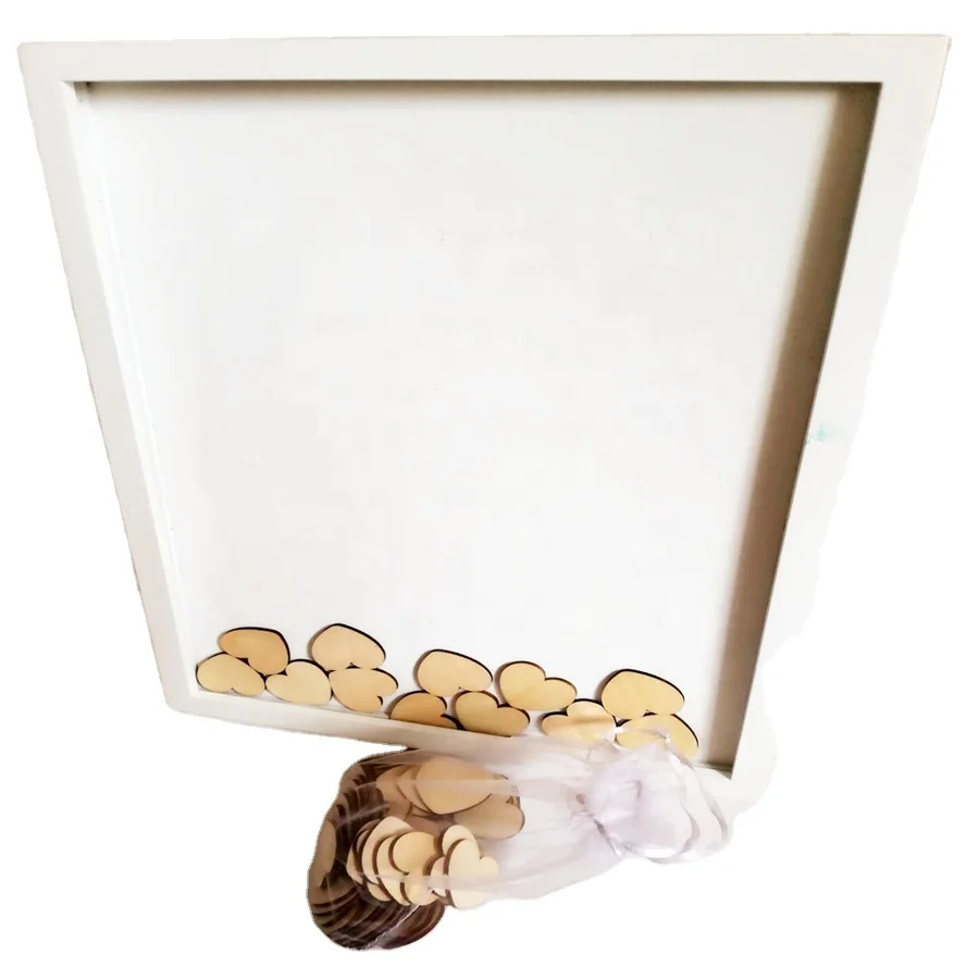 kids wooden saving money box photo frame shadow box mdf money box